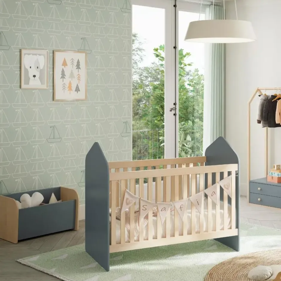 Calicosy - SIMON Borstkast - Groen - 70x35x42 cm
