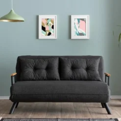 CALICOSY - Slaapbank voor 2 personen SANDO - 50x133x41 cm