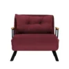CALICOSY - Slaapfauteuil in stof SANDO - 50x67x41 cm