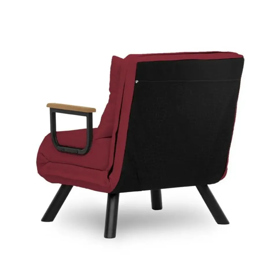 CALICOSY - Slaapfauteuil in stof SANDO - 50x67x41 cm