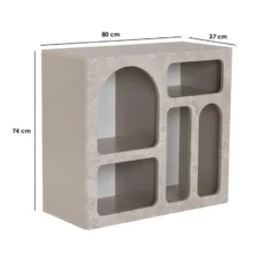 Calicosy - SORA-plank - Wit 80x37x74 cm