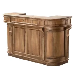 Calicosy - Toonbank ESTAMINET - Donker hout 200x60x110 cm