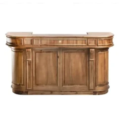 Calicosy - Toonbank ESTAMINET - Donker hout 200x60x110 cm