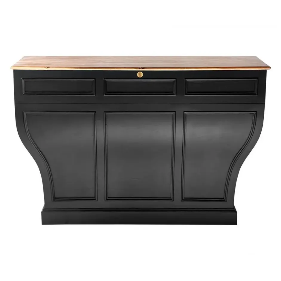 Calicosy - Toonbank PROCOPE - Donker hout 150x60x100 cm