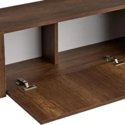 Calicosy - TV-meubel ATLAS - Walnoot/Zwart - 180x30x45 cm