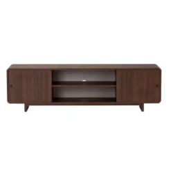 Calicosy - Tv-meubel CELENA - Donker hout 180x34x52 cm