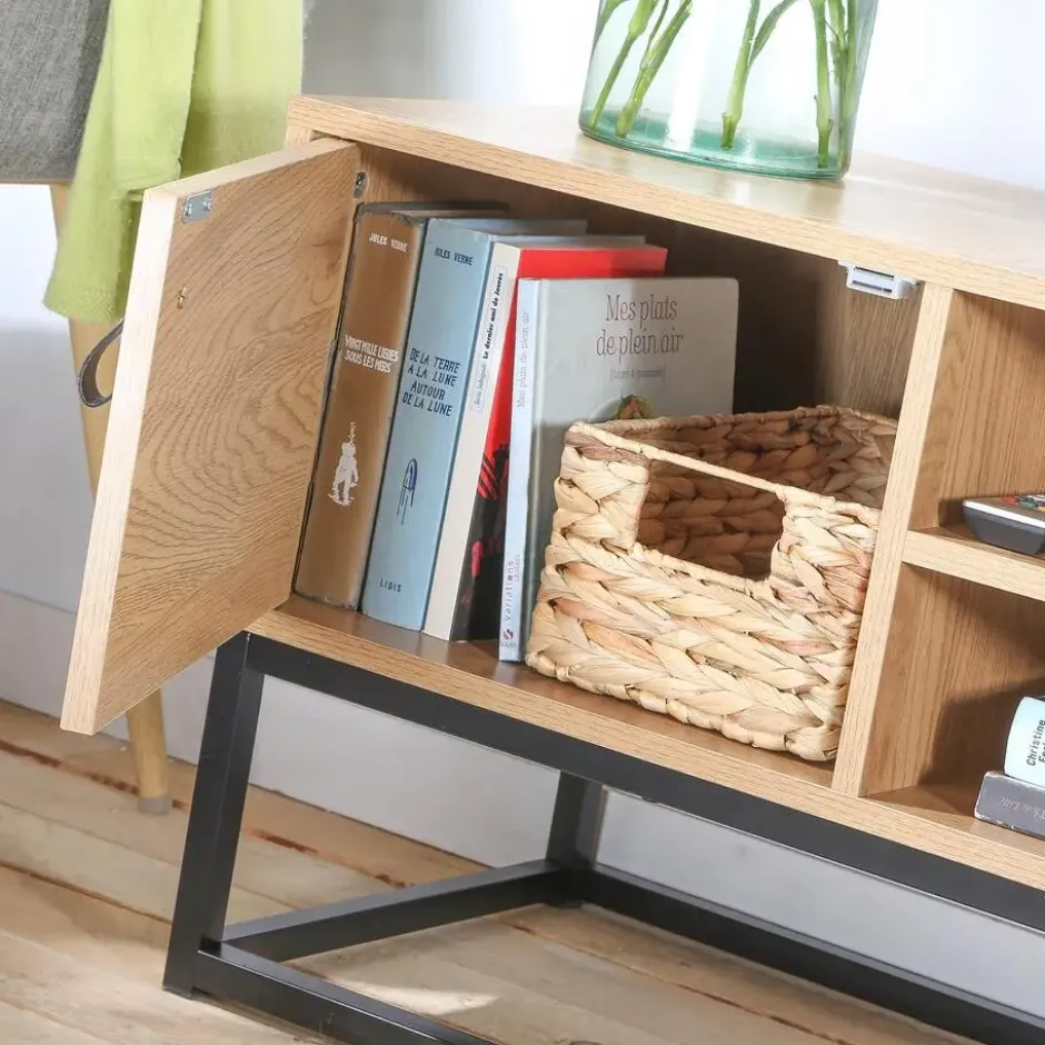 Calicosy - TV-meubel met 2 deuren - JILL - 39x120x48 cm