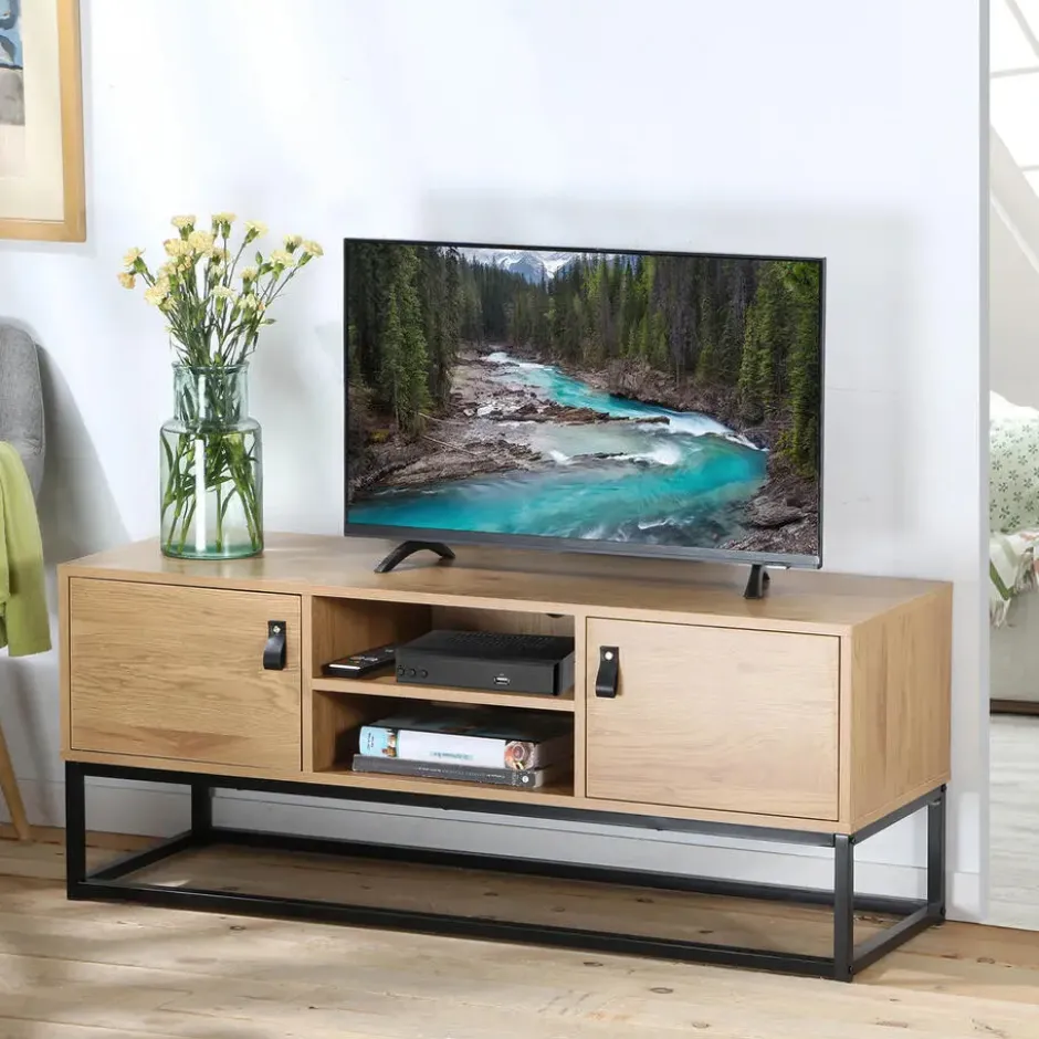 Calicosy - TV-meubel met 2 deuren - JILL - 39x120x48 cm
