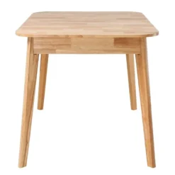 Calicosy - Uitschuifbare Eettafel SOLINE - Rubberwood - 120/160 x80x75 cm