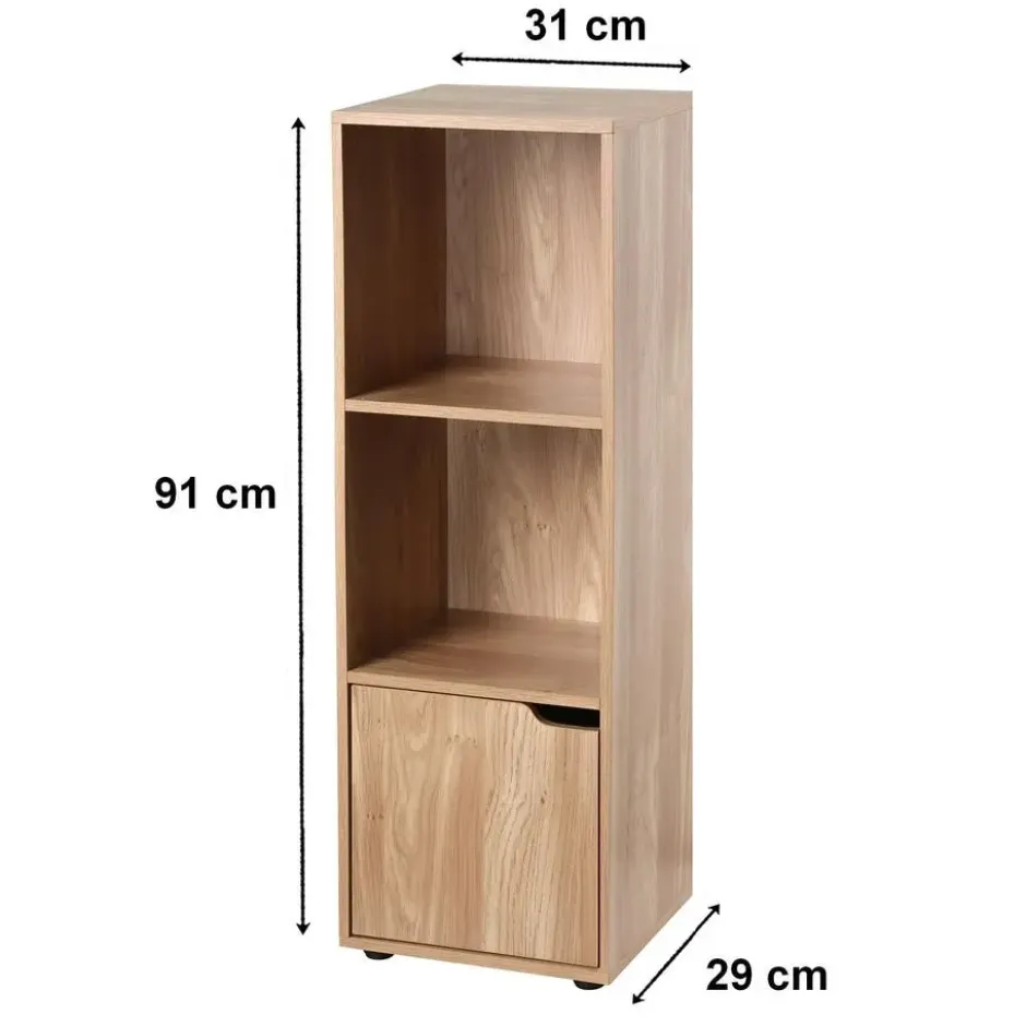 Calicosy - 3-units kast met één deur MODU - 29x30.7x90.8 cm