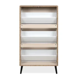 Calicosy - VIGO Schoenenkast - Terracotta - 24x70x125 cm