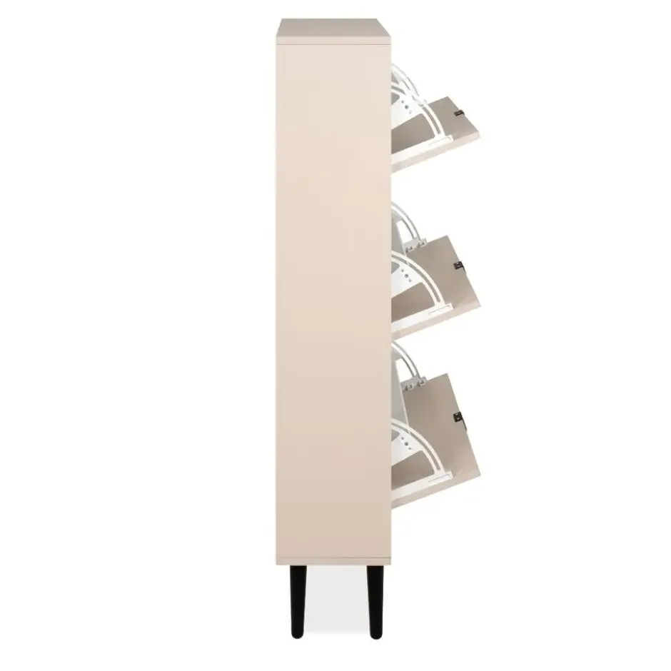 Calicosy - VIGO Schoenenkast - Terracotta - 24x70x125 cm