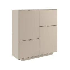 Calicosy - VIKA Dressoir - Beige 107x37,5x115 cm