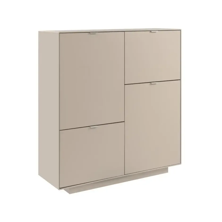 Calicosy - VIKA Dressoir - Beige 107x37,5x115 cm