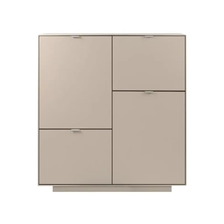 Calicosy - VIKA Dressoir - Beige 107x37,5x115 cm