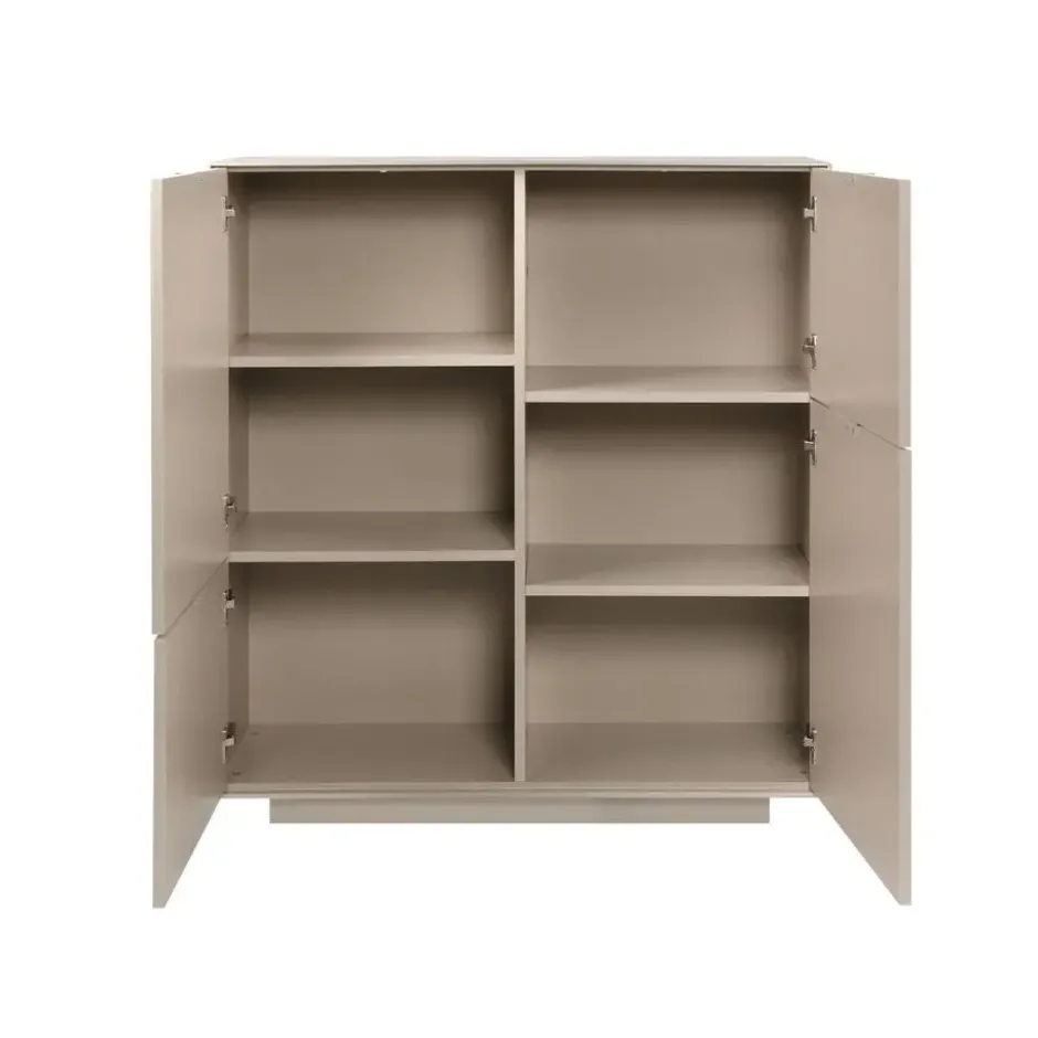 Calicosy - VIKA Dressoir - Beige 107x37,5x115 cm