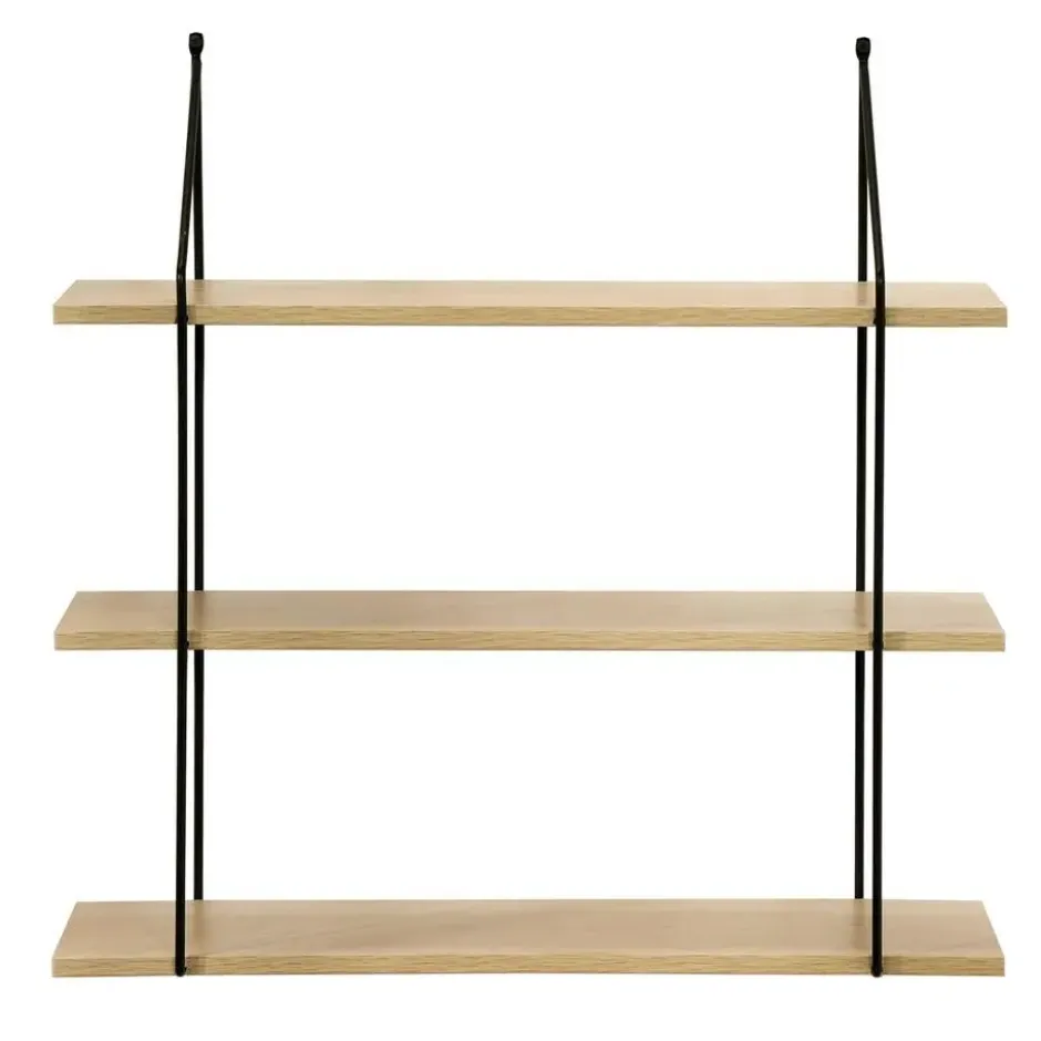 Calicosy - Wandplank 3 niveaus Houtdecor L60 cm 15x60x60 cm