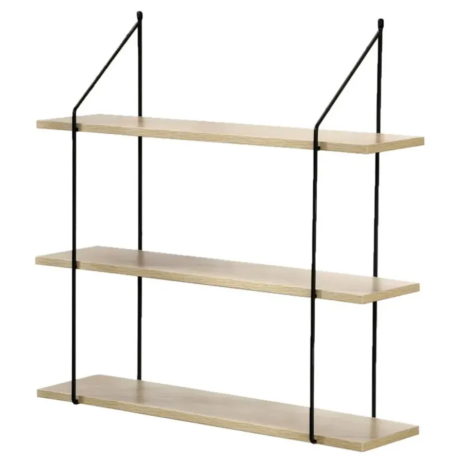 Calicosy - Wandplank 3 niveaus Houtdecor L60 cm 15x60x60 cm