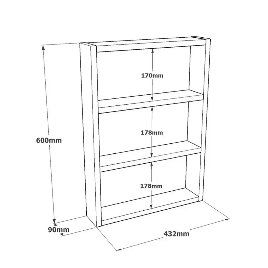 CALICOSY - Wandrek EMMA - 60x43,2x9 cm