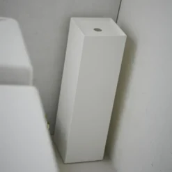 CALICOSY - Wc-opbergruimte - Wit - 11,5x11,5x38,5 cm