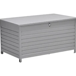 Cambridge aluminium kussenbox - 155x97 cm - taupe