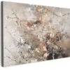 Canvas Schilderij 120x80 cm Amandelbloesem - Kunst - Van Gogh - Beige - Abstract