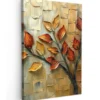 Canvas Schilderij 80x120 cm Boom - Abstract - Natuur - Kunst
