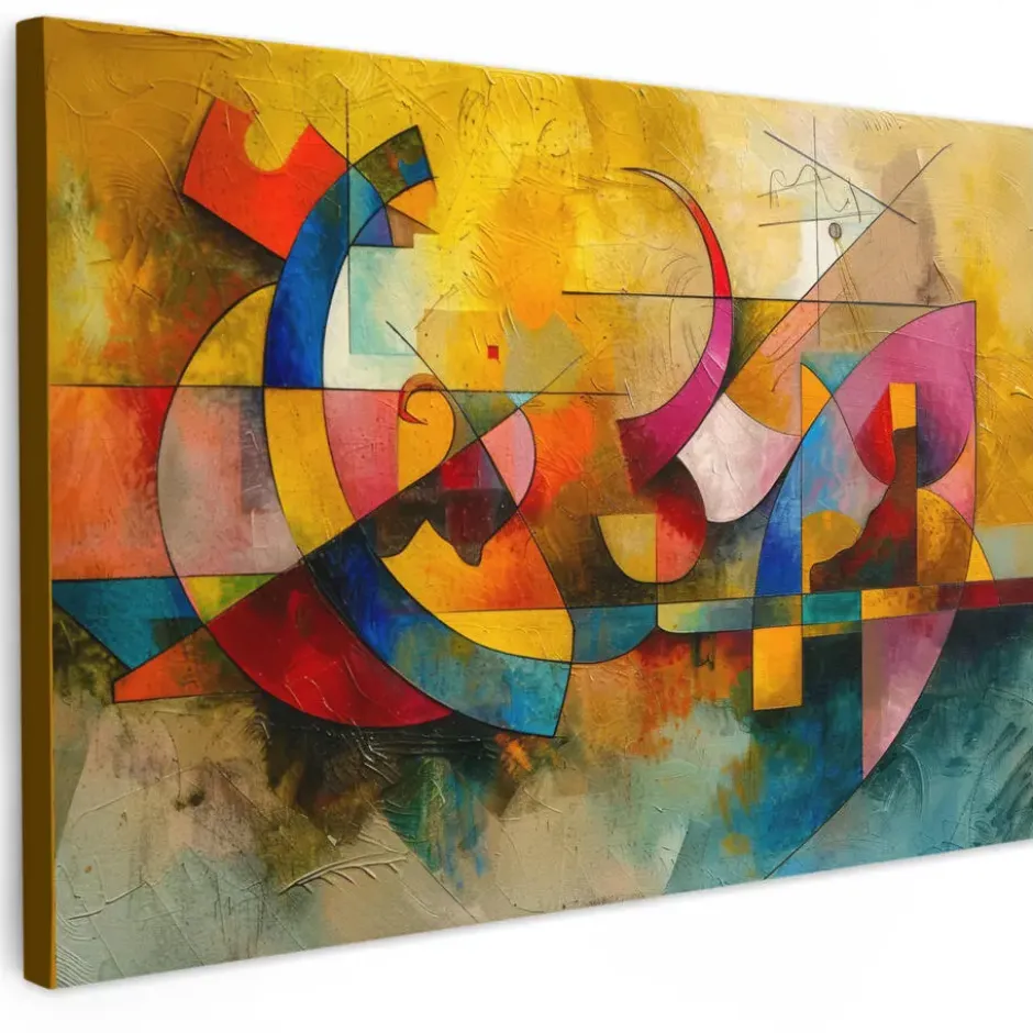Canvas Schilderij 60x40 cm Kunst - Abstract - Modern