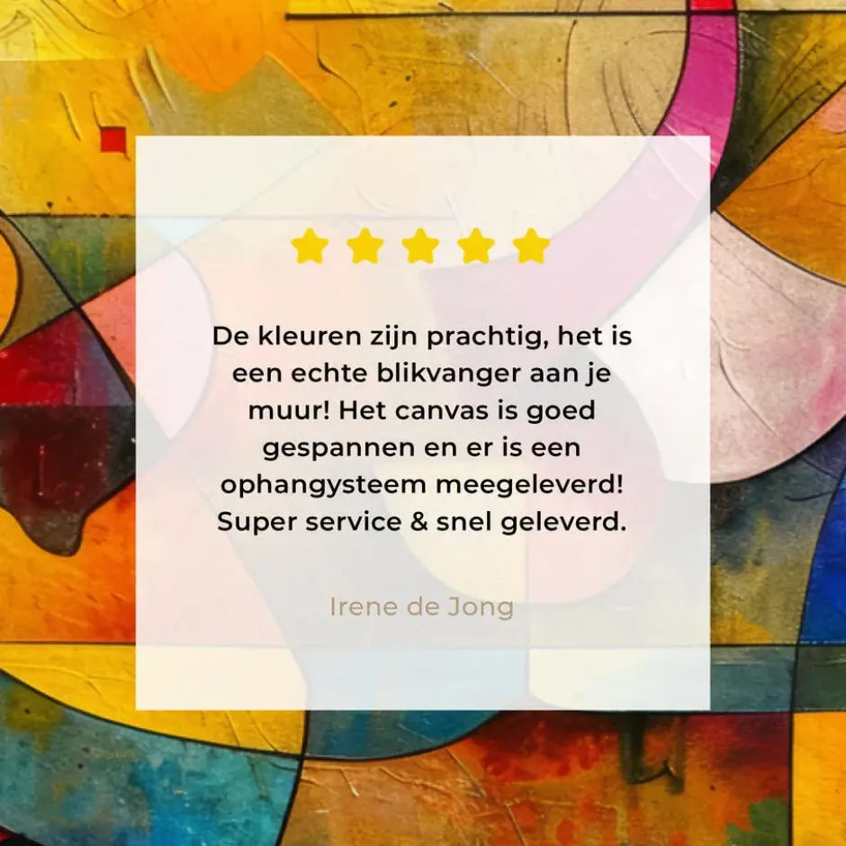Canvas Schilderij 60x40 cm Kunst - Abstract - Modern