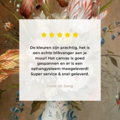 Canvas Schilderij 120x80 cm Oude meesters - Bloemen - Balthasar van der Ast