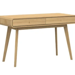 Cassie - Bureau met 2 laden in eiken look