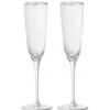 Champagneglazen Camille - transparant - 250 ml - 2 stuks