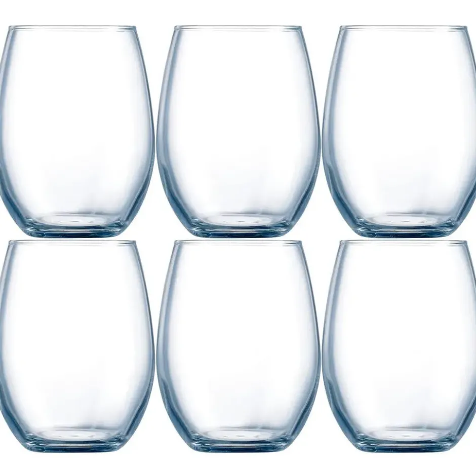 Chef & Sommelier Drinkglazen - 6x stuks - glas - 440 ml