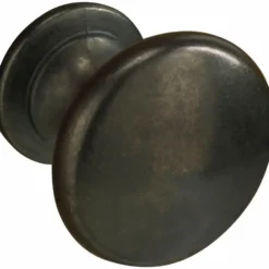 Chris - Onderkast met 2 deuren van beton/zwarte spaanplaat 60 cm
