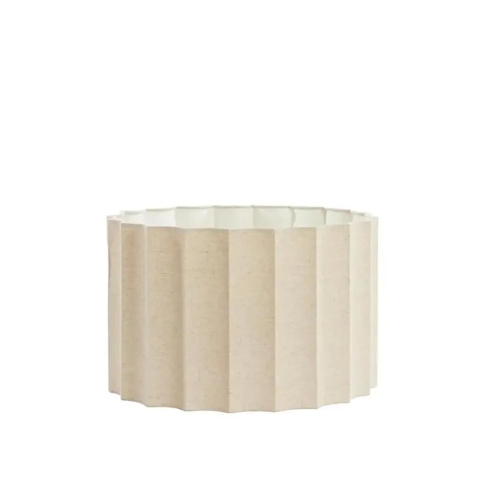 Cilinder lampenkap Disli - Crème - Ø35cm