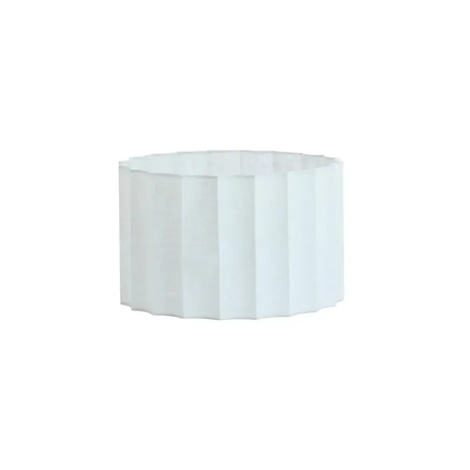 Cilinder lampenkap Disli - Wit - Ø40cm