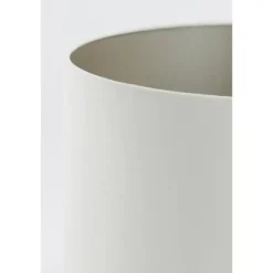 Cilinder Lampenkap Velours - Wit - Ø40x30cm