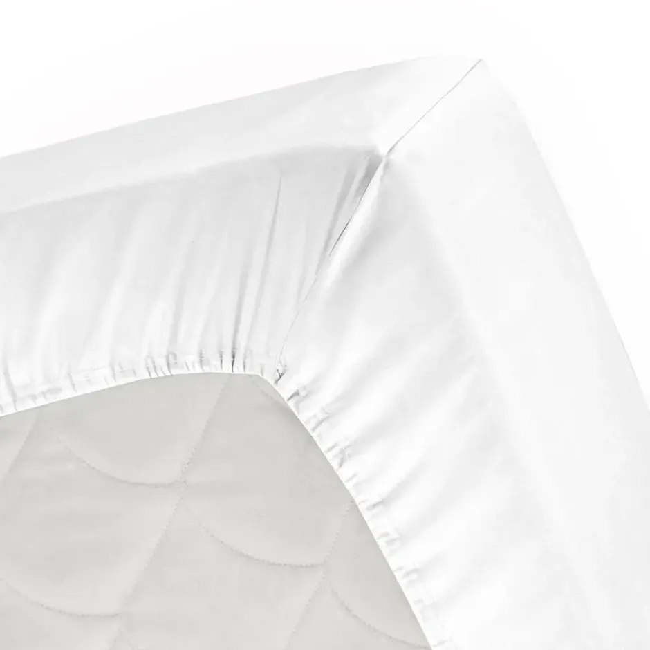 Cinderella - Hoeslaken Stretch Molton - 80/90/100x200/210/220 cm - Wit