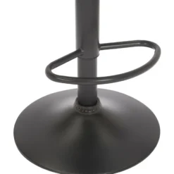 CLP Barkruk Jamie zwart Frame - Fluweel - zwart