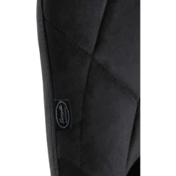 CLP Barkruk Lazio zwart Frame - Stof - zwart