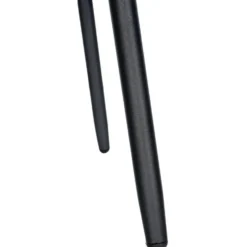 CLP Barkruk Weston zwart Frame - Kunstleer - zwart