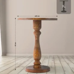 CLP Bijzettafel Adamsville Hout - bruin