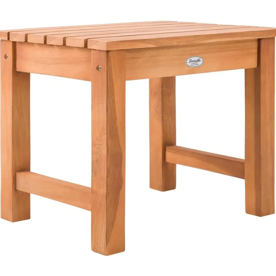 CLP Bijzettafel Frankton bruin Frame - Hout - teak