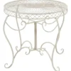 CLP Bijzettafel tuin Sheela Metaal - antiek/creme