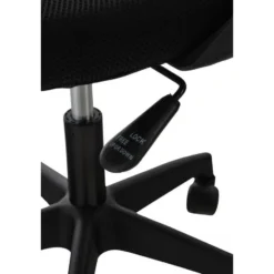 CLP Bureaustoel Auburn zwart Frame - Microfiber - purper
