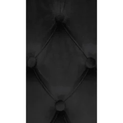 CLP Eetkamerstoel Lisburn walnoot Frame - Fluweel - zwart