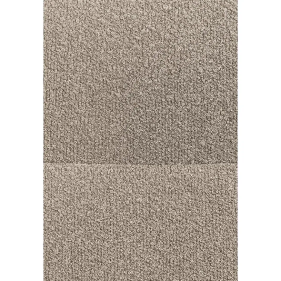 CLP Eetkamerstoel Merlinda zwart Frame - Stof - taupe