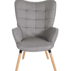 CLP Fauteuil Garding natura Frame - Stof - grijs
