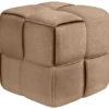 CLP Hocker Forinta Ribstof - taupe