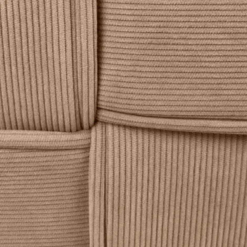 CLP Hocker Forinta Ribstof - taupe
